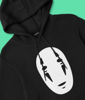 No Face – Spirited Away inspired Hoodie Clothing hooded