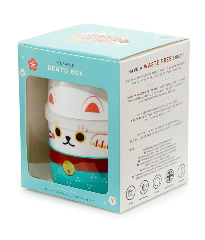 Lucky Cat Bento Box Home & Office bento box
