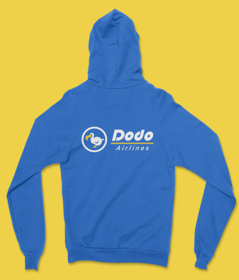 Dodo Airlines Zipper Hoodie Clothing animal crossing