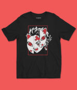 Tanjiro Fox Mask – Demon Slayer T-Shirt Anime anime