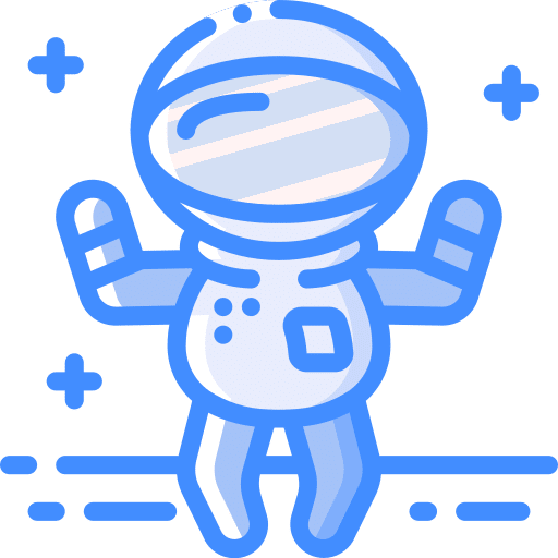 solidpop astronaut icon