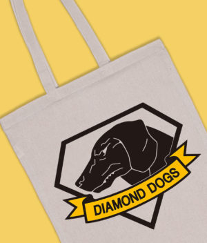 Metal Gear Solid – Diamond Dogs Tote Bag Accessories bag