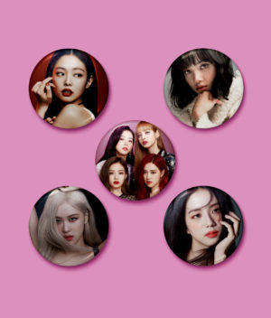 Blackpink 5 Pin Pack – Badge / Magnet Accessories accessory