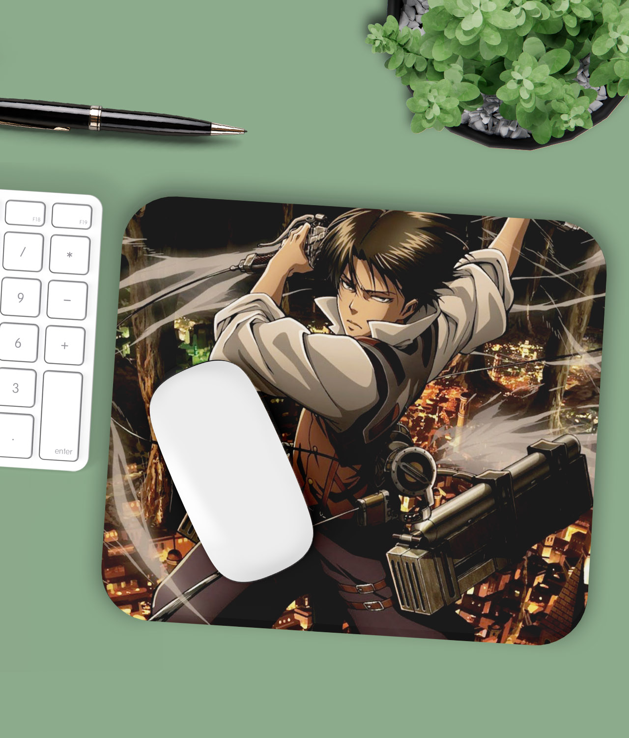 levi ackerman mousepad