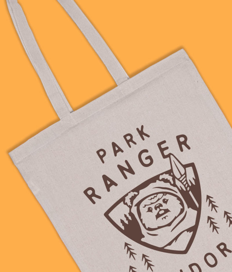 Park Ranger Endor Ewok Tote Bag Accessories bag