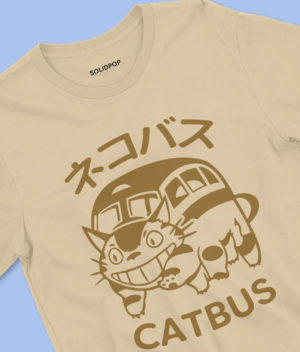 Catbus T-Shirt – Nekobasu from My Neighbor Totoro Clothing catbus