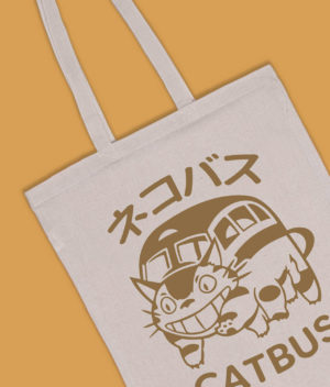 Catbus Tote Bag – Nekobasu from My Neighbor Totoro Accessories bag