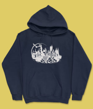Hogwarts School of Witchcraft and Wizardry Hoodie Clothing Harry Potter