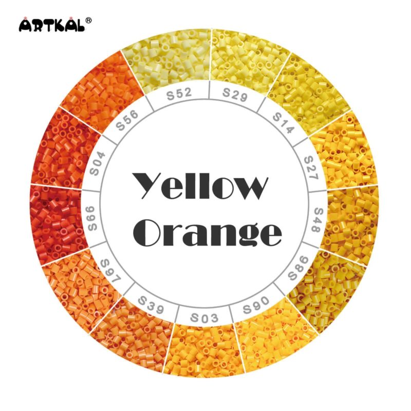 Artkal Beads – Yellow Orange colors Less than $20 artkal