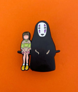 Enamel Pin – No face Studio Ghibli Anime anime